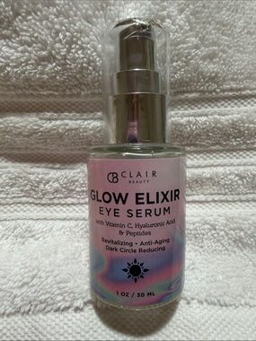 Clair Beauty Glow Elixir Eye Serum